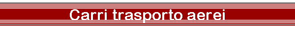 Carri trasporto aerei