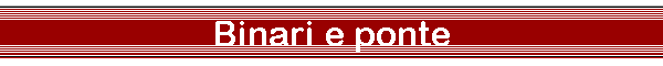 Binari e ponte