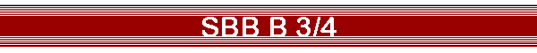 SBB B 3/4