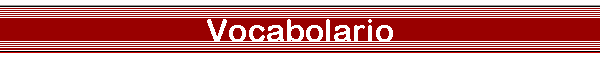 Vocabolario